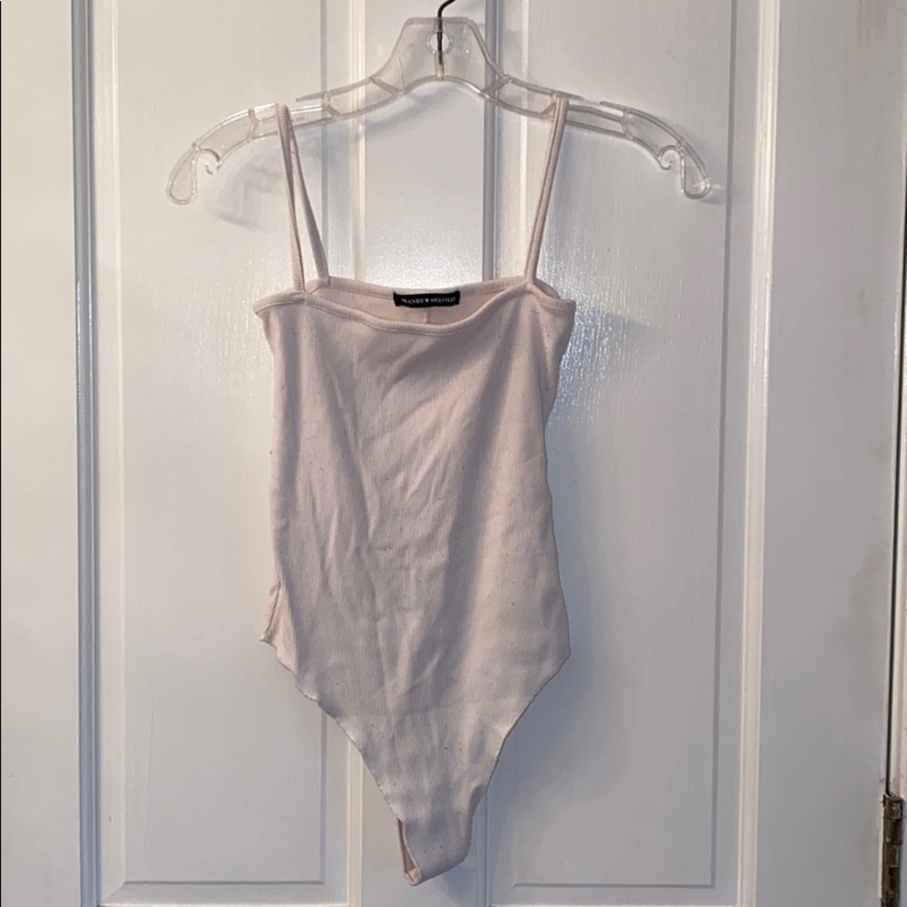 White Brandy Melville Body Suit
